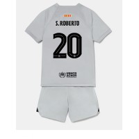Barcelona Sergi Roberto #20 Fußballbekleidung 3rd trikot Kinder 2022-23 Kurzarm (+ kurze hosen)